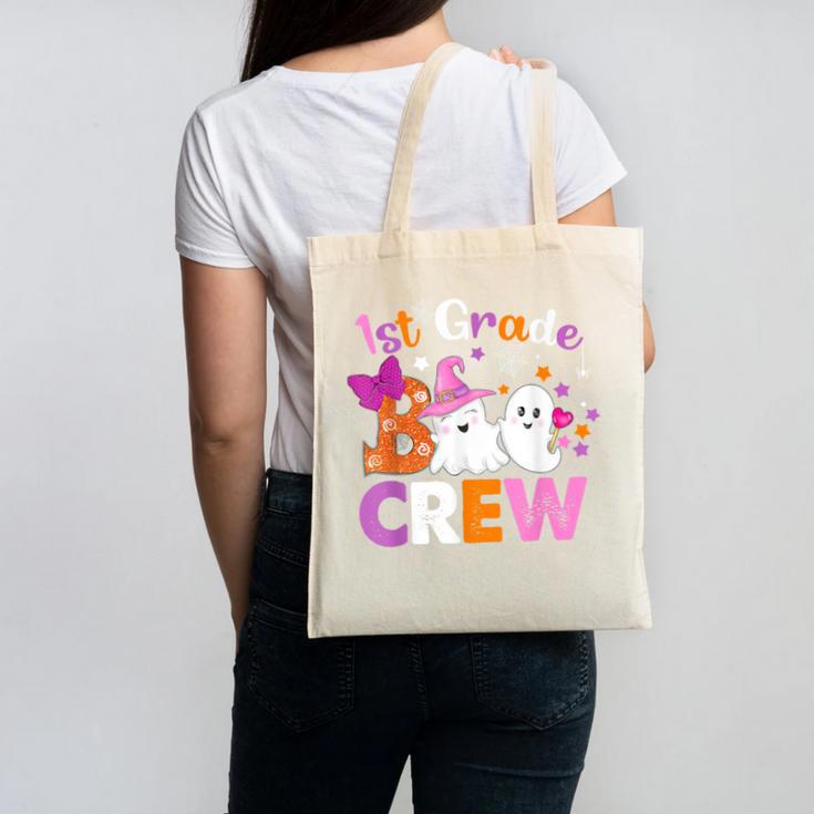1st Grade Boo Crew First Grade Halloween Costume Teacher Kid Canvas Tote Bag, First Grade Teacher Gifts, trending gift 1st Grade Boo Crew First Grade Halloween Costume Teacher Kid Canvas Tote Bag, First Grade Teacher Gifts, trending gift