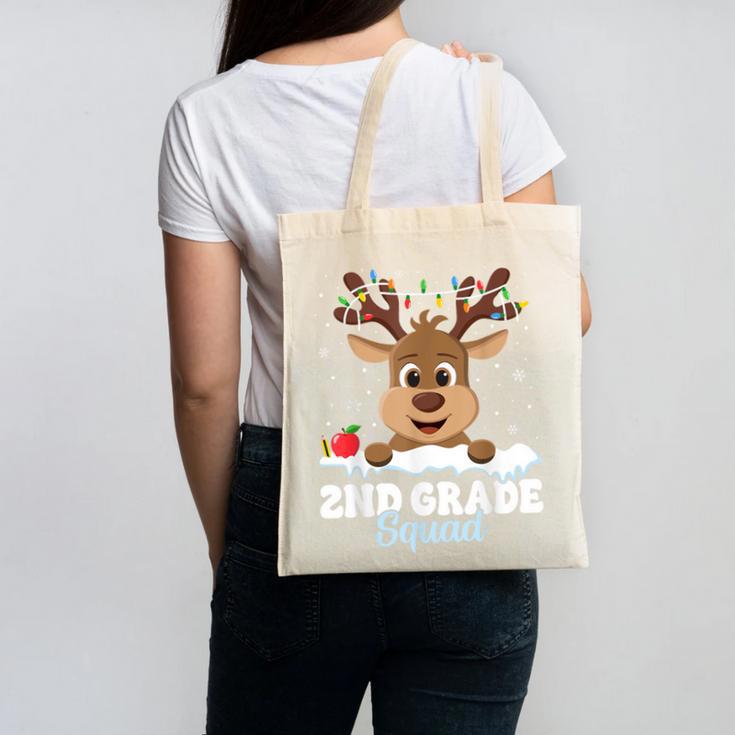 2nd Grade Teacher Christmas Second Grade Squad Reindeer Xmas For Men Women Kids Canvas Tote Bag, 2nd Grade Teacher Gifts, trending gift 2nd Grade Teacher Christmas Second Grade Squad Reindeer Xmas For Men Women Kids Canvas Tote Bag, 2nd Grade Teacher Gifts, trending gift