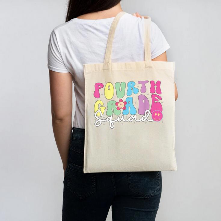 4th Grade Squad Fourth Teacher Student Team Back To School Canvas Tote Bag, 4th Grade Teacher Gifts, trending gift 4th Grade Squad Fourth Teacher Student Team Back To School Canvas Tote Bag, 4th Grade Teacher Gifts, trending gift