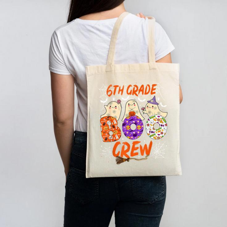 6th Grade Boo Crew Sixth Grade Halloween Teacher Kid Canvas Tote Bag, trending gift 6th Grade Boo Crew Sixth Grade Halloween Teacher Kid Canvas Tote Bag, trending gift