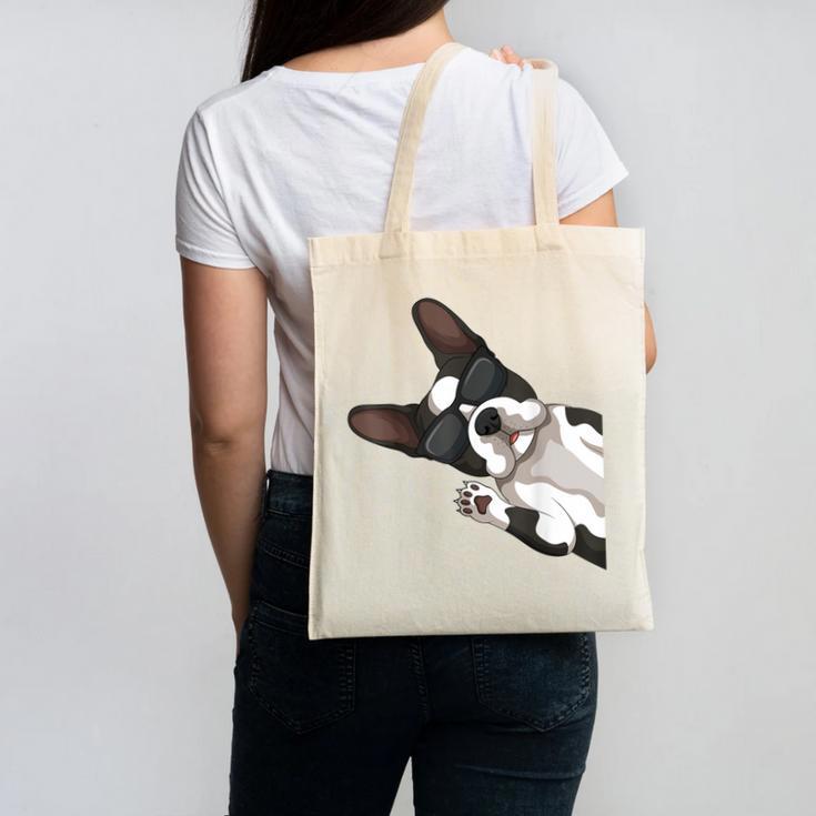Boston Terrier Bostie Dog Kids Men Canvas Tote Bag, trending gift