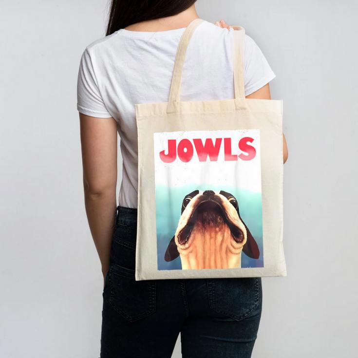 Boston Terriers Jowls Dog Mom Dog Dad Canvas Tote Bag, Couple Gifts, Mom Gifts, trending gift