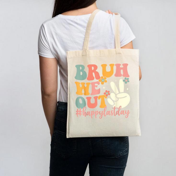 Bruh We Out Teacher Retro Last Day Of School Boys Girls Kids Canvas Tote Bag, trending gift Bruh We Out Teacher Retro Last Day Of School Boys Girls Kids Canvas Tote Bag, trending gift