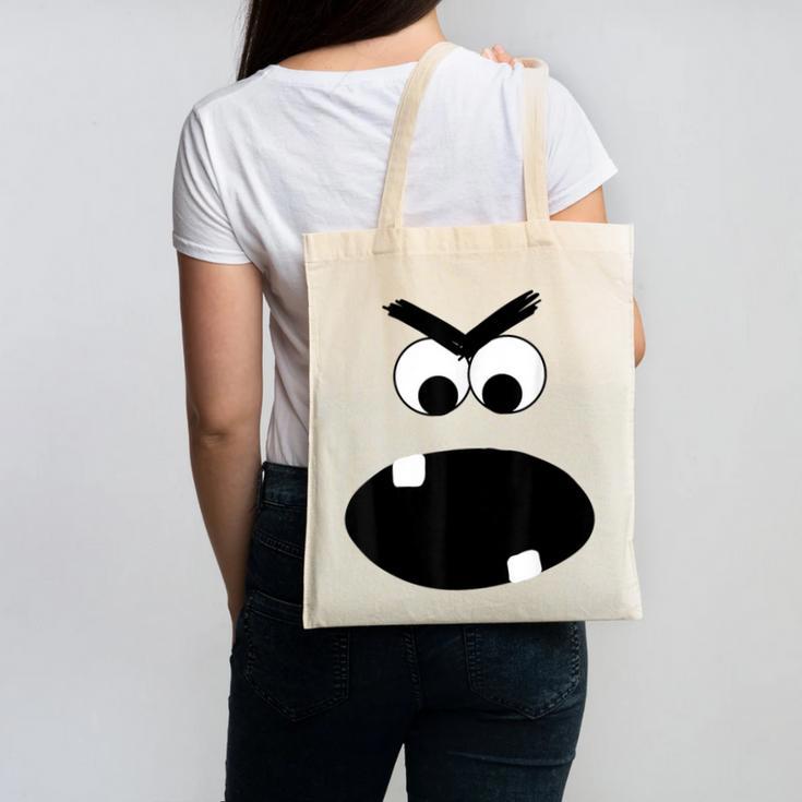 Carrot Teacher Matching Halloween Costume Canvas Tote Bag
