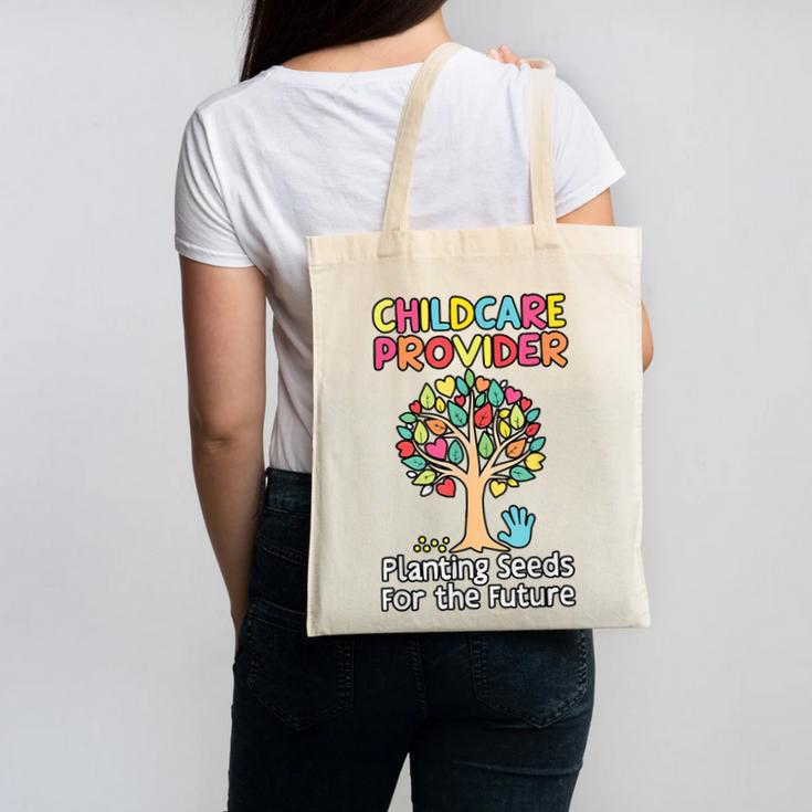 Childcare Provider Job Daycare Provider Daycare Teacher Canvas Tote Bag