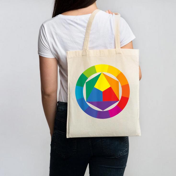 Color Wheel Palette Shirt Artist Painter Art Teacher Tshirt Canvas Tote Bag, trending gift Color Wheel Palette Shirt Artist Painter Art Teacher Tshirt Canvas Tote Bag, trending gift