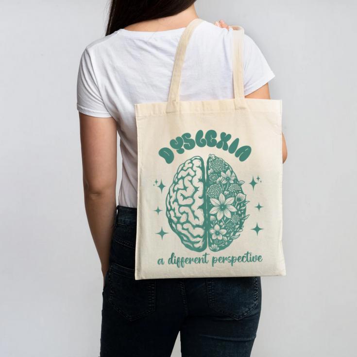 Dyslexia A Different Perspective Dyslexia Specialist Teacher Canvas Tote Bag