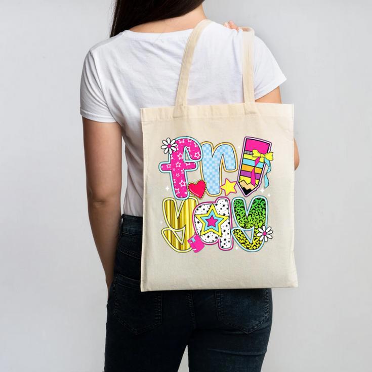 Fri-Yay Happy Friday Weekend Teacher Back To School Canvas Tote Bag, trending gift Fri-Yay Happy Friday Weekend Teacher Back To School Canvas Tote Bag, trending gift