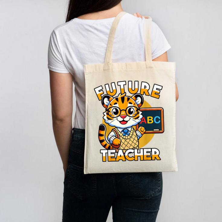 Future Teacher Graphic For Boys Inspiring Young Minds Canvas Tote Bag, Future Teacher Gifts, trending gift