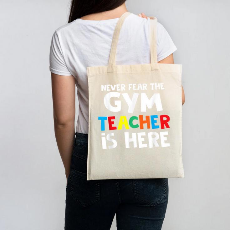 Gym Teacher Back To School Teacher Shirts For Men Women Girls Kids Canvas Tote Bag, trending gift
