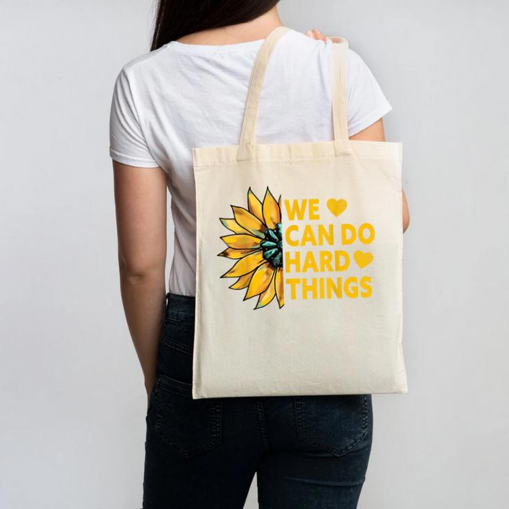 We Can Do Hard Things Kids Teacher Back To School Canvas Tote Bag, trending gift We Can Do Hard Things Kids Teacher Back To School Canvas Tote Bag, trending gift