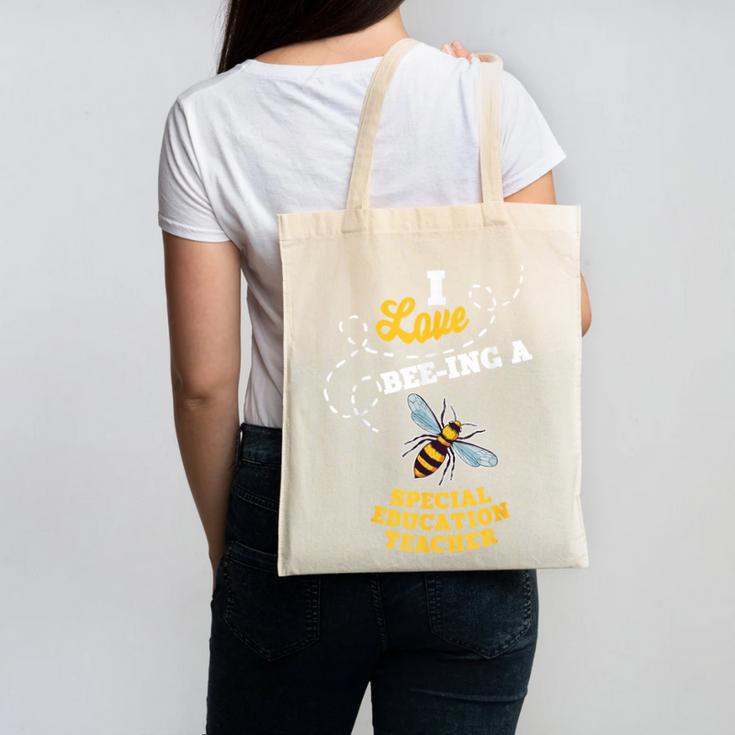 I Love Bee-Ing A Special Education Teacher Honey Bee Job For Men Women Canvas Tote Bag, trending gift I Love Bee-Ing A Special Education Teacher Honey Bee Job For Men Women Canvas Tote Bag, trending gift
