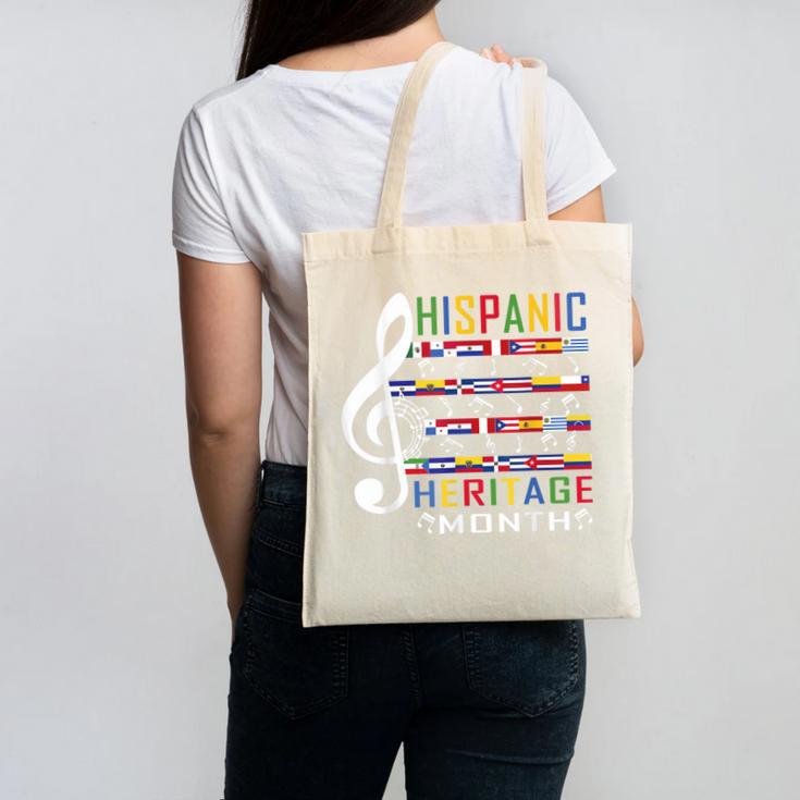 Music Teacher Kid National Hispanic Heritage Month Canvas Tote Bag, trending gift Music Teacher Kid National Hispanic Heritage Month Canvas Tote Bag, trending gift