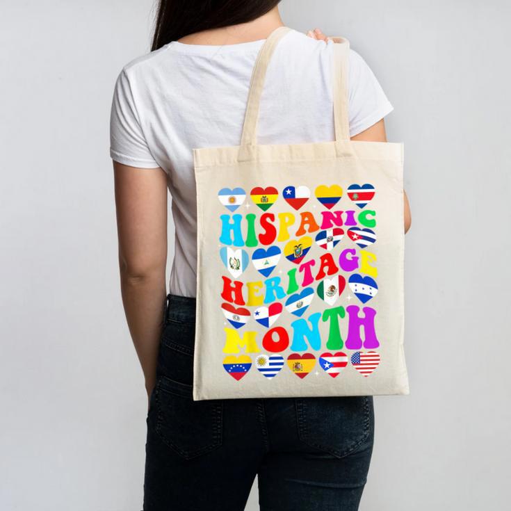 Hispanic Heritage Month 2025 Latino Puerto Rico Teacher Kids Canvas Tote Bag, trending gift