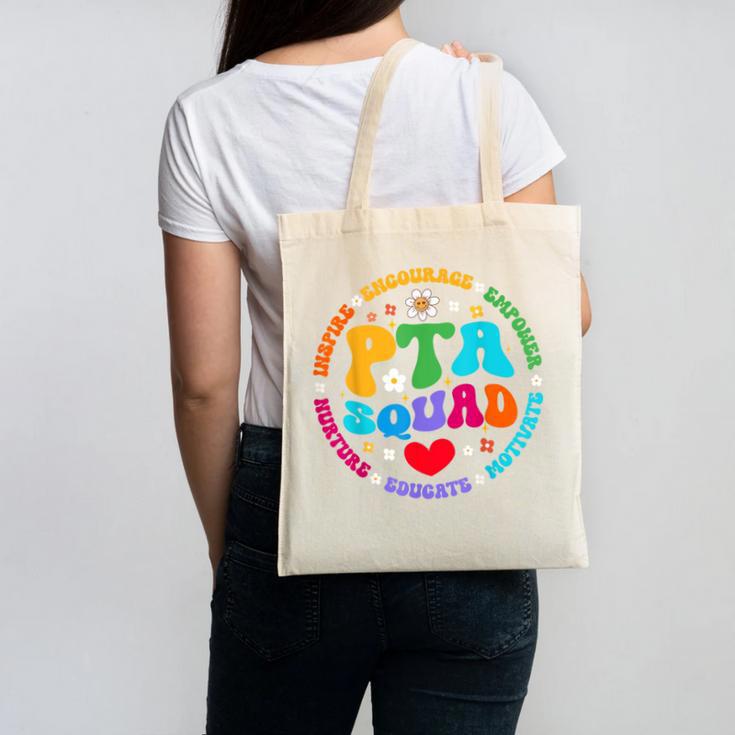 Parents Teacher Association Team Supporter PTA Squad For Men Women Girls Kids Canvas Tote Bag, trending gift