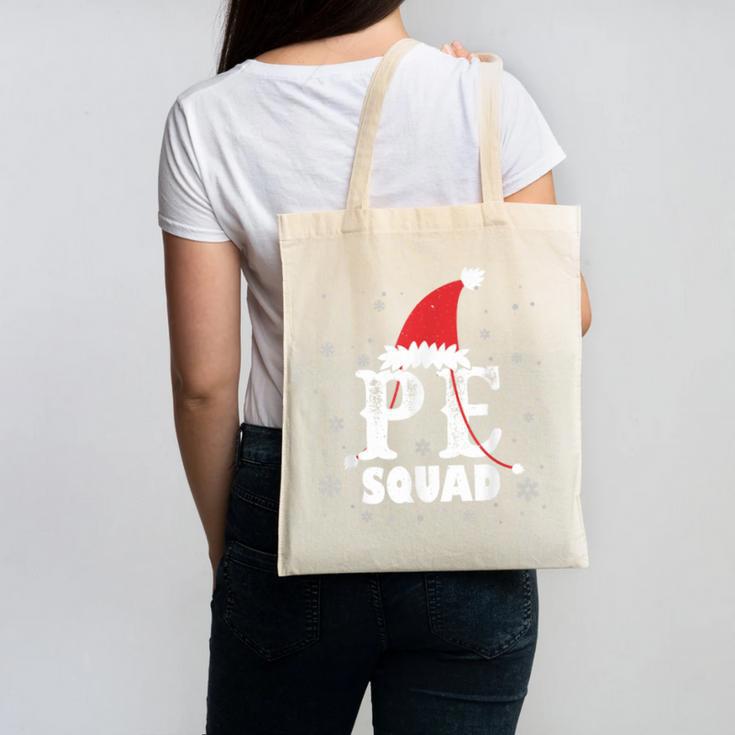 PE Squad Christmas PE Teacher Matching Xmas Canvas Tote Bag, Pe Teacher Gifts, trending gift PE Squad Christmas PE Teacher Matching Xmas Canvas Tote Bag, Pe Teacher Gifts, trending gift