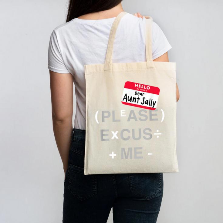 PEMDAS Math Teacher Halloween Costume Canvas Tote Bag, trending gift