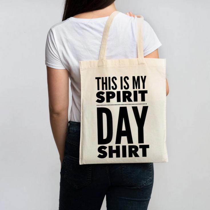 School Teacher Spirit Day Costume For Men Women Canvas Tote Bag