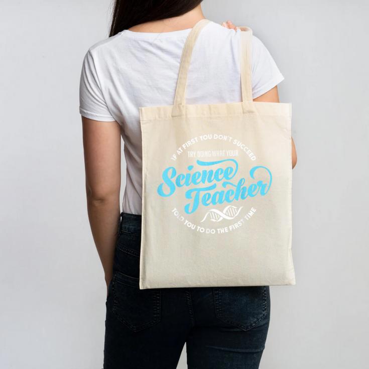 Science Teacher Must Haves Teach Science Teacher Canvas Tote Bag, Science Teacher Gifts, trending gift
