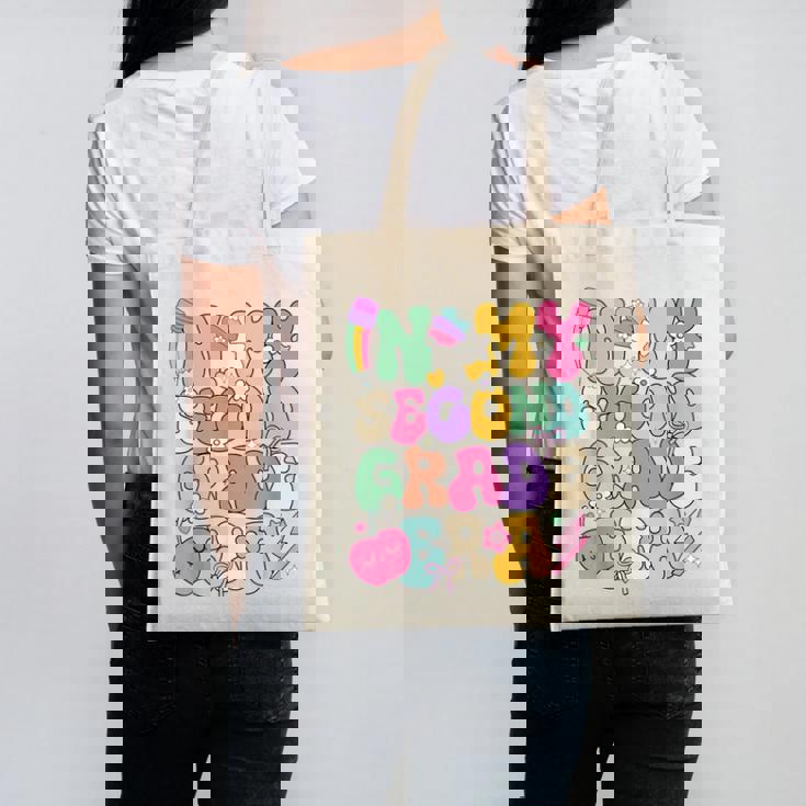 In My Second Grade Era Teachers Women Back To School Girls Canvas Tote Bag