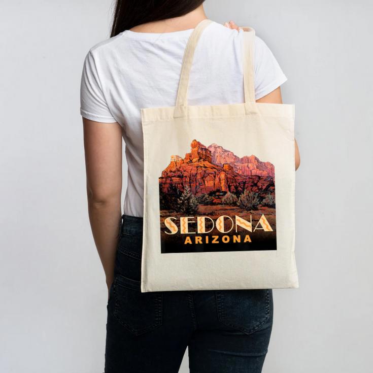 Sedona s Sedona Arizona Shirts T-Shirt Canvas Tote Bag