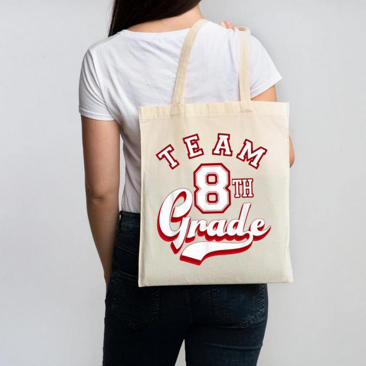 Team 8th Grade Eighth For Teacher Or Students For Men Women Girls Kids Canvas Tote Bag, trending gift