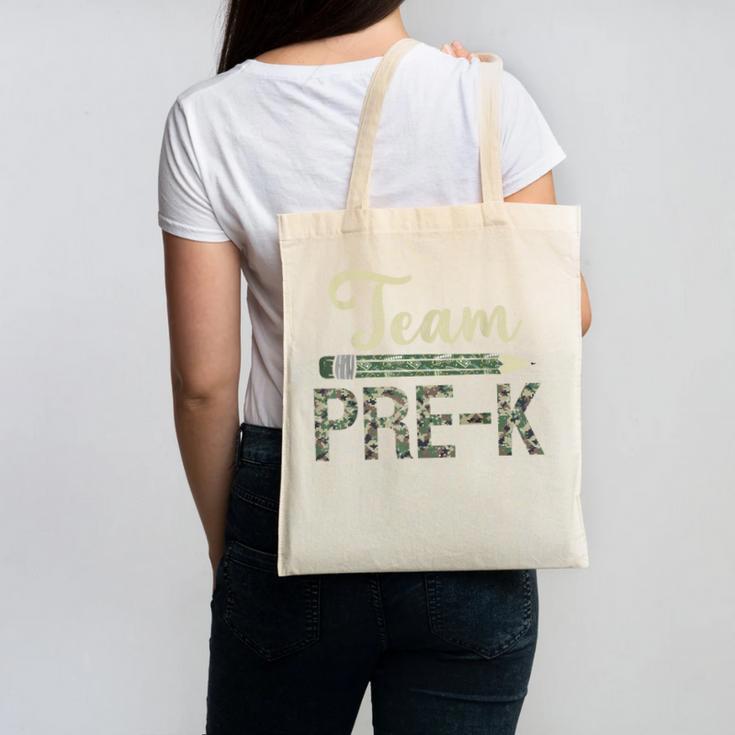 Team Pre-K Camo Pre-K Teacher Camouflage Canvas Tote Bag, trending gift Team Pre-K Camo Pre-K Teacher Camouflage Canvas Tote Bag, trending gift