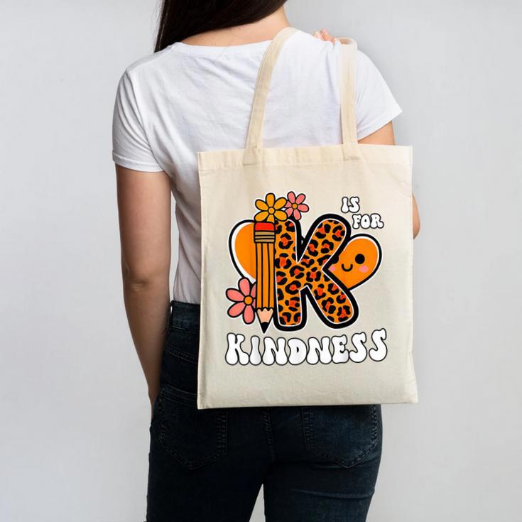 Unity Day Shirt Kindness Orange Teacher Kids Be Kind Canvas Tote Bag