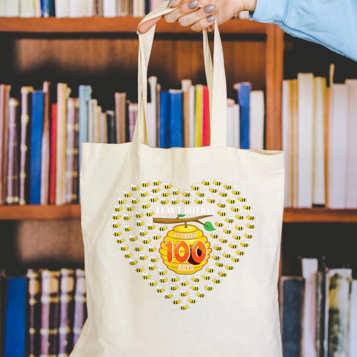 100 Days Of School Bee Hive Tree Hearts Teachers Student Kid Canvas Tote Bag, funny gift 100 Days Of School Bee Hive Tree Hearts Teachers Student Kid Canvas Tote Bag, funny gift