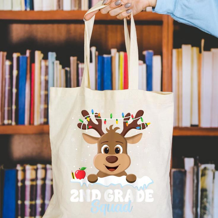2nd Grade Teacher Christmas Second Grade Squad Reindeer Xmas For Men Women Kids Canvas Tote Bag, 2nd Grade Teacher Tote Bags, funny gift 2nd Grade Teacher Christmas Second Grade Squad Reindeer Xmas For Men Women Kids Canvas Tote Bag, 2nd Grade Teacher Tote Bags, funny gift