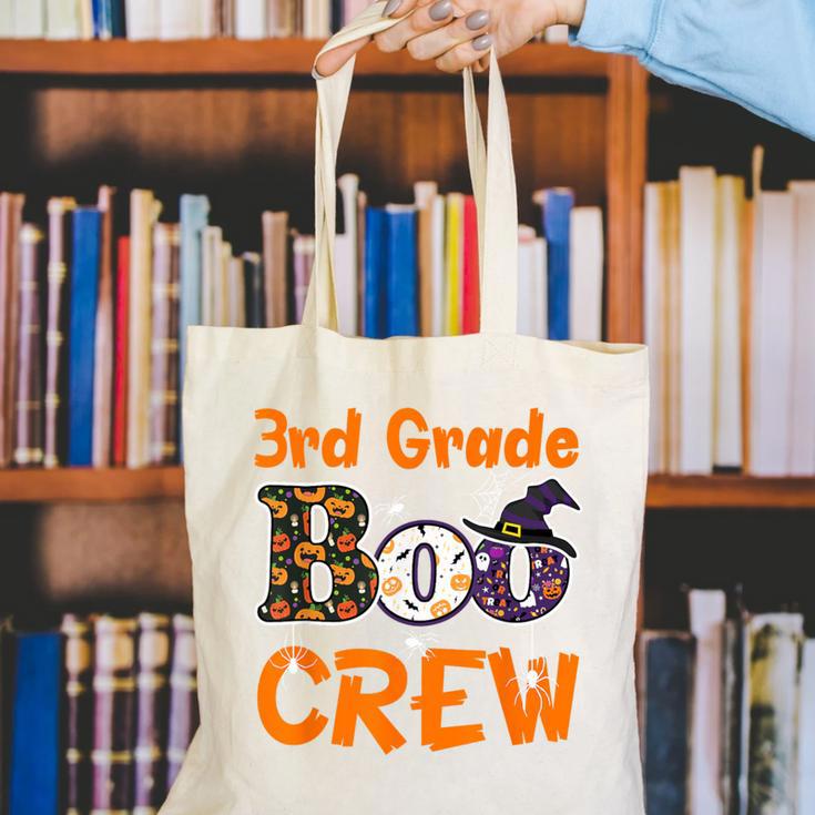 3rd Grade Boo Crew Halloween Teachers Students Costume Canvas Tote Bag, funny gift 3rd Grade Boo Crew Halloween Teachers Students Costume Canvas Tote Bag, funny gift