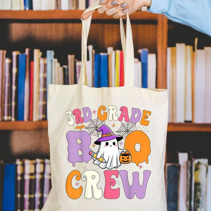 3rd Grade Boo Crew Spooky Third Grade Halloween Teacher Canvas Tote Bag, funny gift 3rd Grade Boo Crew Spooky Third Grade Halloween Teacher Canvas Tote Bag, funny gift