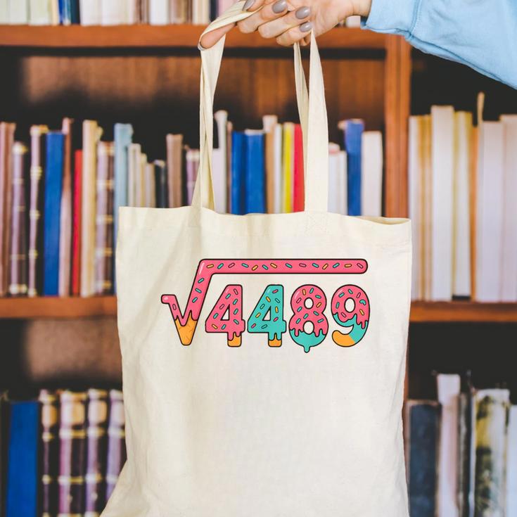 67 Ice Cream Drip Meme Square Root 4489 Slang Math Teacher Canvas Tote Bag, funny gift 67 Ice Cream Drip Meme Square Root 4489 Slang Math Teacher Canvas Tote Bag, funny gift