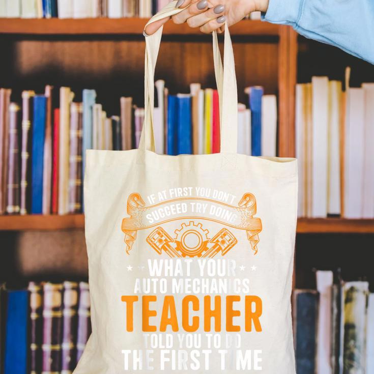 Auto Mechanic Teacher Car Repair Auto Mechanic Canvas Tote Bag, funny gift Auto Mechanic Teacher Car Repair Auto Mechanic Canvas Tote Bag, funny gift