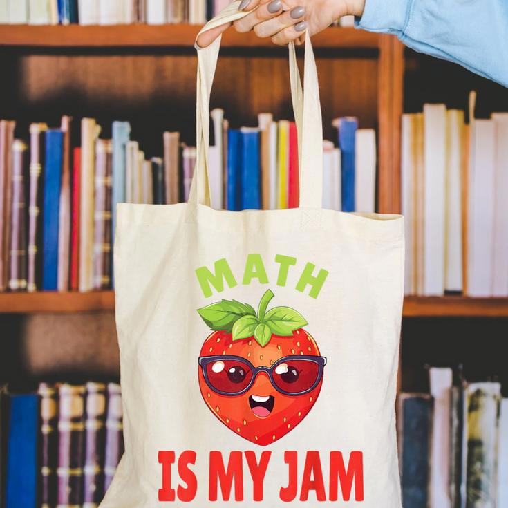 Back To School Math Is My Jam Math Teacher Canvas Tote Bag, funny gift Back To School Math Is My Jam Math Teacher Canvas Tote Bag, funny gift