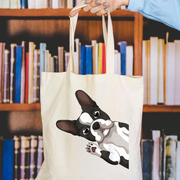 Boston Terrier Bostie Dog Kids Boys Girls Canvas Tote Bag, funny gift