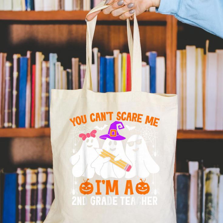 You Can't Scare Me I'm A 2nd Grade Teacher Halloween Canvas Tote Bag, 2nd Grade Teacher Tote Bags, funny gift You Can't Scare Me I'm A 2nd Grade Teacher Halloween Canvas Tote Bag, 2nd Grade Teacher Tote Bags, funny gift