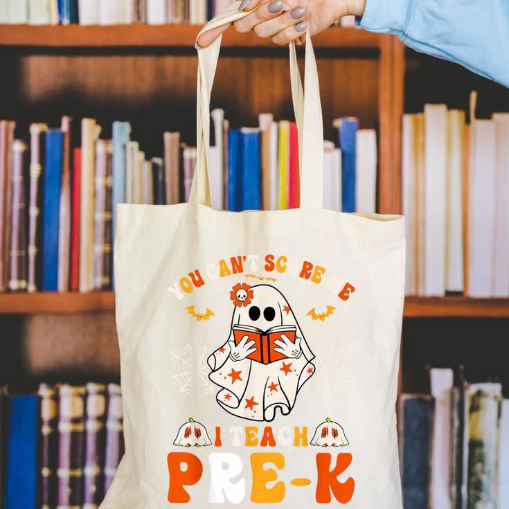 You Cant Scare Me I Teach Pre-K Teacher Halloween Canvas Tote Bag, funny gift You Cant Scare Me I Teach Pre-K Teacher Halloween Canvas Tote Bag, funny gift