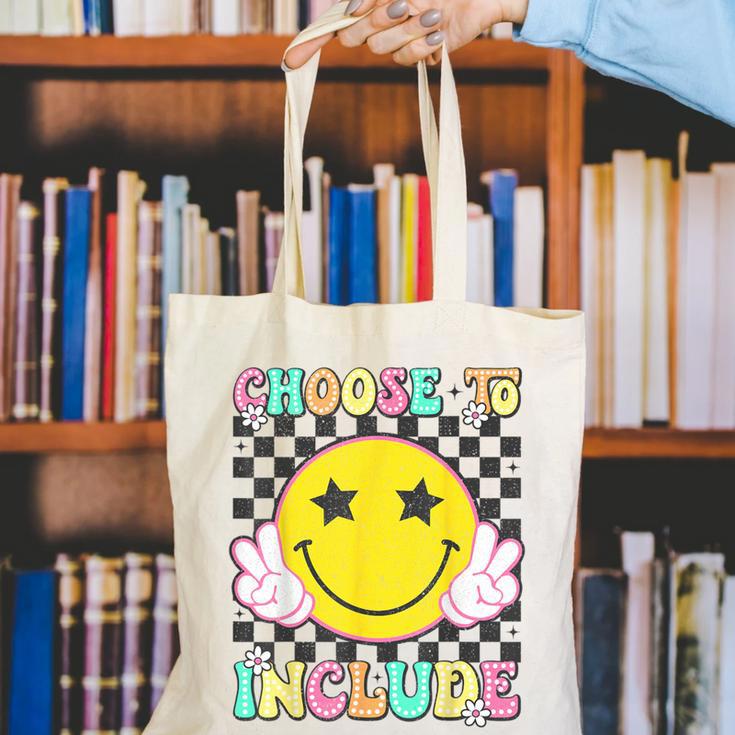 Choose To Include Special Education Teacher Autism Awareness Canvas Tote Bag, funny gift Choose To Include Special Education Teacher Autism Awareness Canvas Tote Bag, funny gift