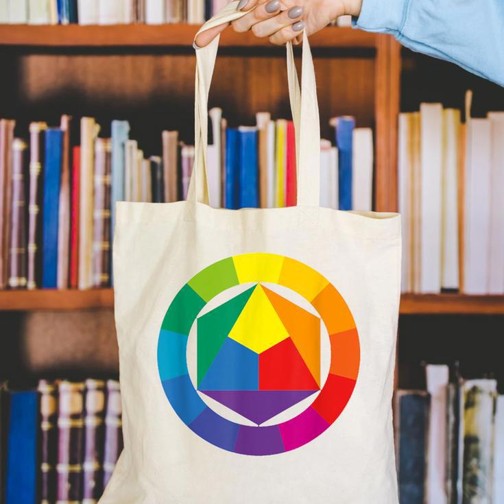 Color Wheel Palette Shirt Artist Painter Art Teacher Tshirt Canvas Tote Bag, funny gift Color Wheel Palette Shirt Artist Painter Art Teacher Tshirt Canvas Tote Bag, funny gift