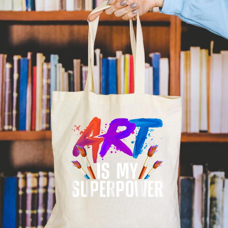 Cool Art For Men Women Art Teacher Artist Painter Superpower Canvas Tote Bag, funny gift Cool Art For Men Women Art Teacher Artist Painter Superpower Canvas Tote Bag, funny gift