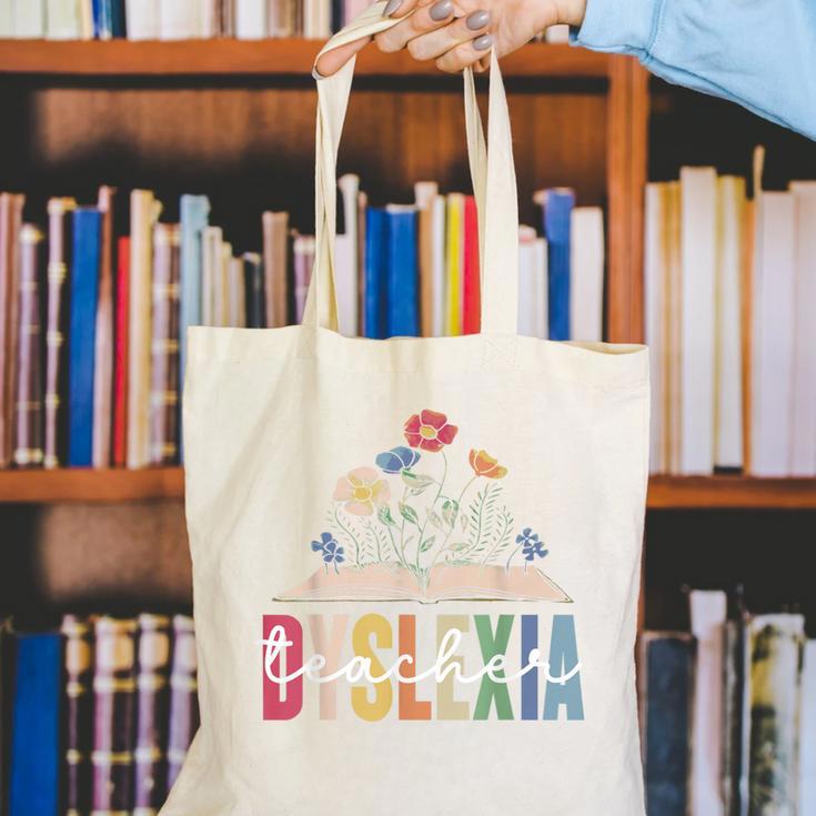 Dyslexia Teacher Awareness Dyslexic Dyslexics Dyslexia Canvas Tote Bag, funny gift Dyslexia Teacher Awareness Dyslexic Dyslexics Dyslexia Canvas Tote Bag, funny gift