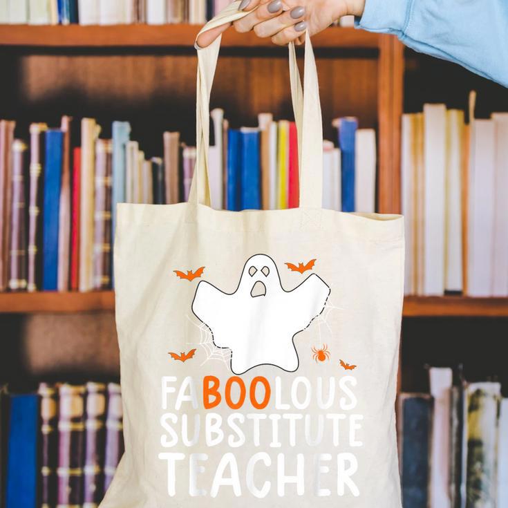 Faboolous Substitute Teacher Halloween Costume Canvas Tote Bag, funny gift Faboolous Substitute Teacher Halloween Costume Canvas Tote Bag, funny gift