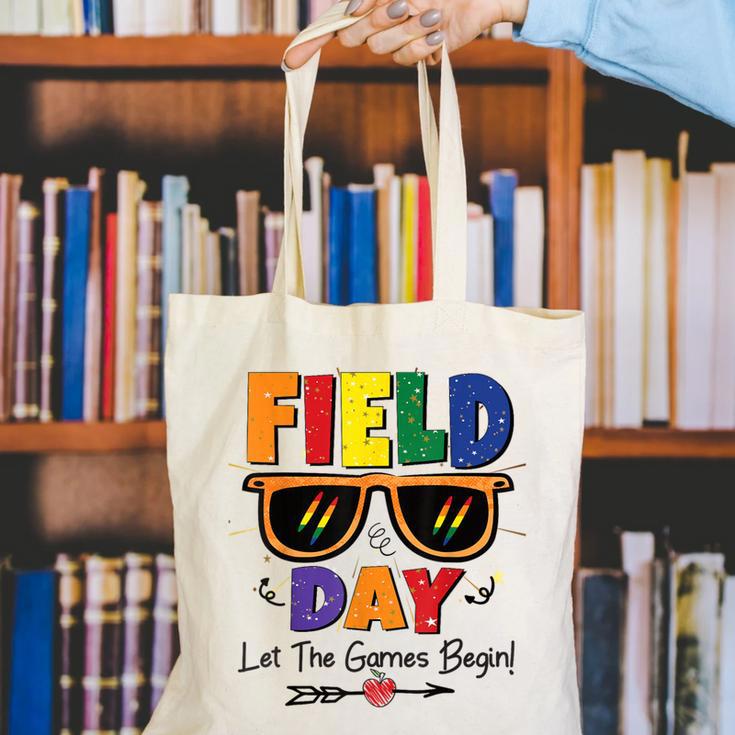 Field Day 2025 Let The Games Begin Kids Boys Girls Teachers Canvas Tote Bag, funny gift Field Day 2025 Let The Games Begin Kids Boys Girls Teachers Canvas Tote Bag, funny gift