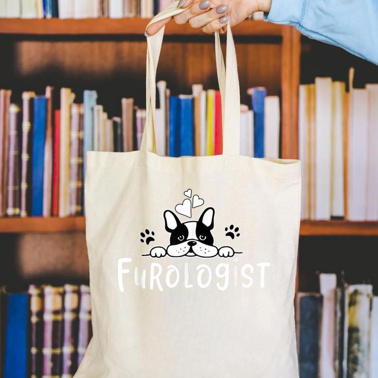 Furologist Puppy Stylist Cute Dog Groomer Men Women Canvas Tote Bag, funny gift