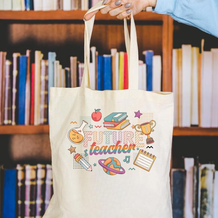Future Teacher Costume For Kids Canvas Tote Bag, Future Teacher Tote Bags, funny gift Future Teacher Costume For Kids Canvas Tote Bag, Future Teacher Tote Bags, funny gift