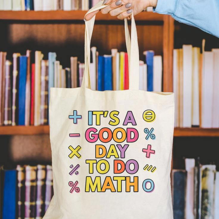 Good Day To Do Math Teacher Appreciation Day Science Canvas Tote Bag, Science Teacher Tote Bags, funny gift Good Day To Do Math Teacher Appreciation Day Science Canvas Tote Bag, Science Teacher Tote Bags, funny gift
