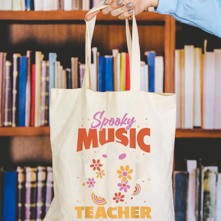 Groovy Faboolous Spooky Music Teacher Halloween Men Women Canvas Tote Bag, Groovy Teacher Tote Bags, funny gift Groovy Faboolous Spooky Music Teacher Halloween Men Women Canvas Tote Bag, Groovy Teacher Tote Bags, funny gift