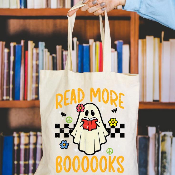 Halloween Read More Books Retro Costume Teacher Women Girls Canvas Tote Bag, funny gift Halloween Read More Books Retro Costume Teacher Women Girls Canvas Tote Bag, funny gift