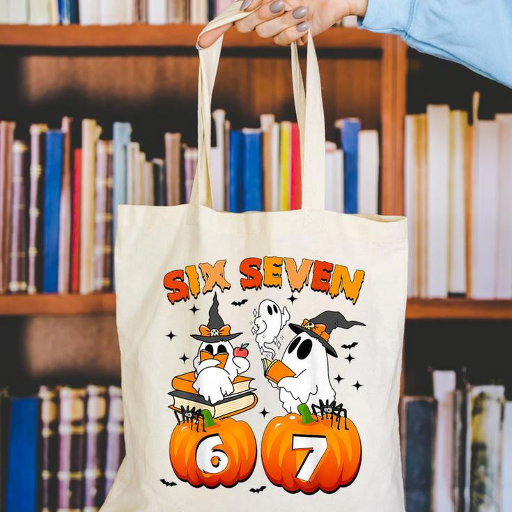 Haunted By 67 Boo Ghost Pumpkin Halloween Teacher Canvas Tote Bag, funny gift Haunted By 67 Boo Ghost Pumpkin Halloween Teacher Canvas Tote Bag, funny gift